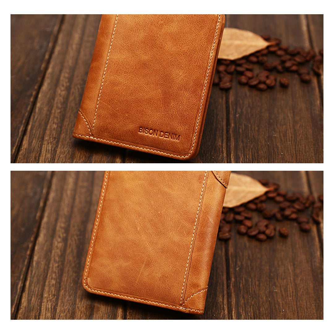 Men's Wallet in Genuine Leather Vintage