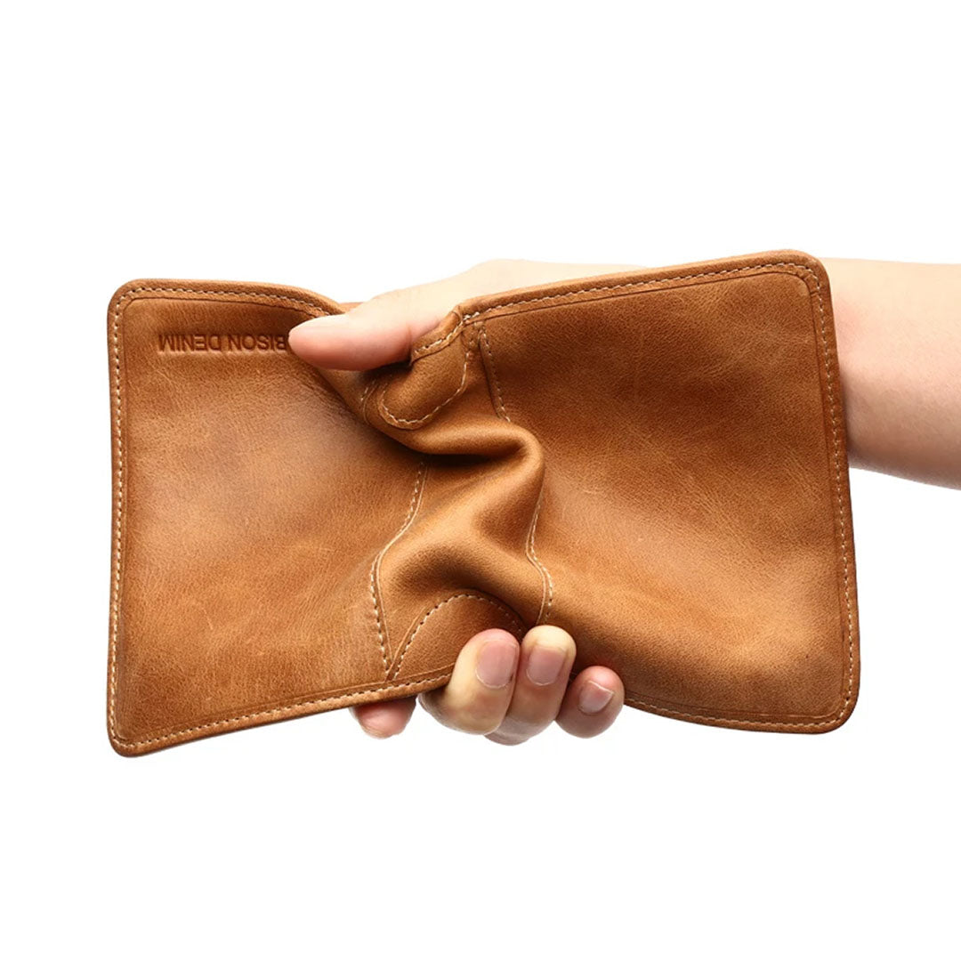 Men's Wallet in Genuine Leather Vintage