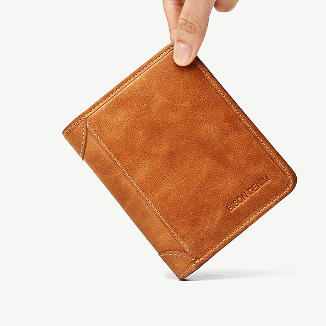 Men's Wallet in Genuine Leather Vintage