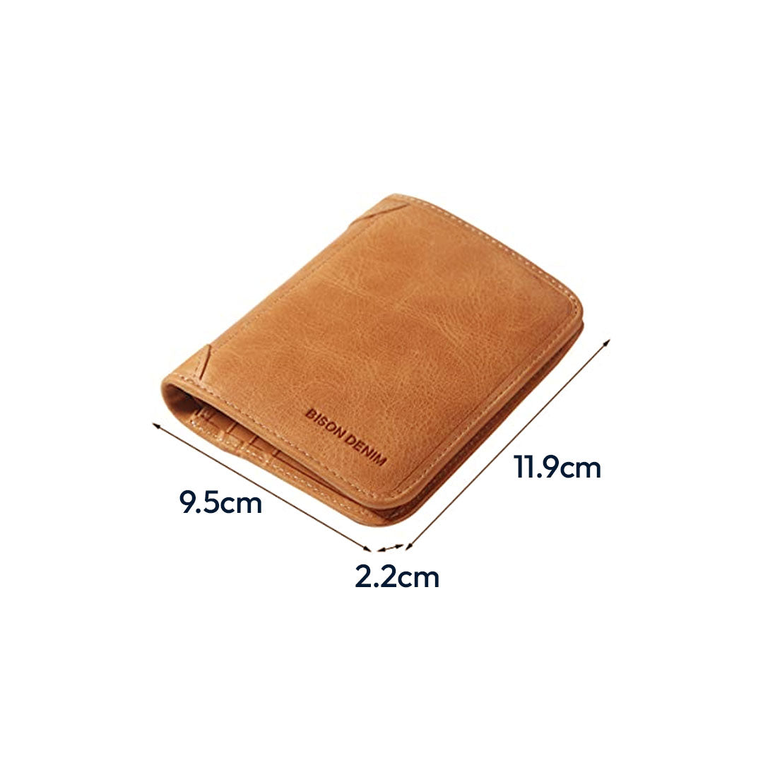Men's Wallet in Genuine Leather Vintage