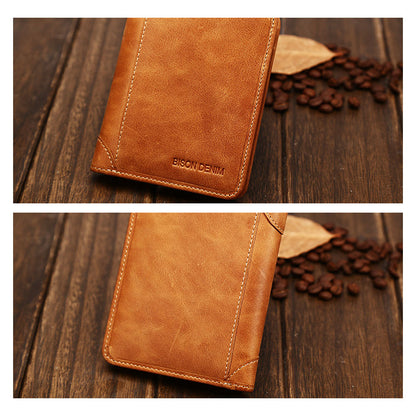 Men's Wallet in Genuine Leather Vintage